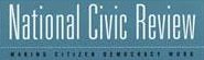 National Civic Review Magazine